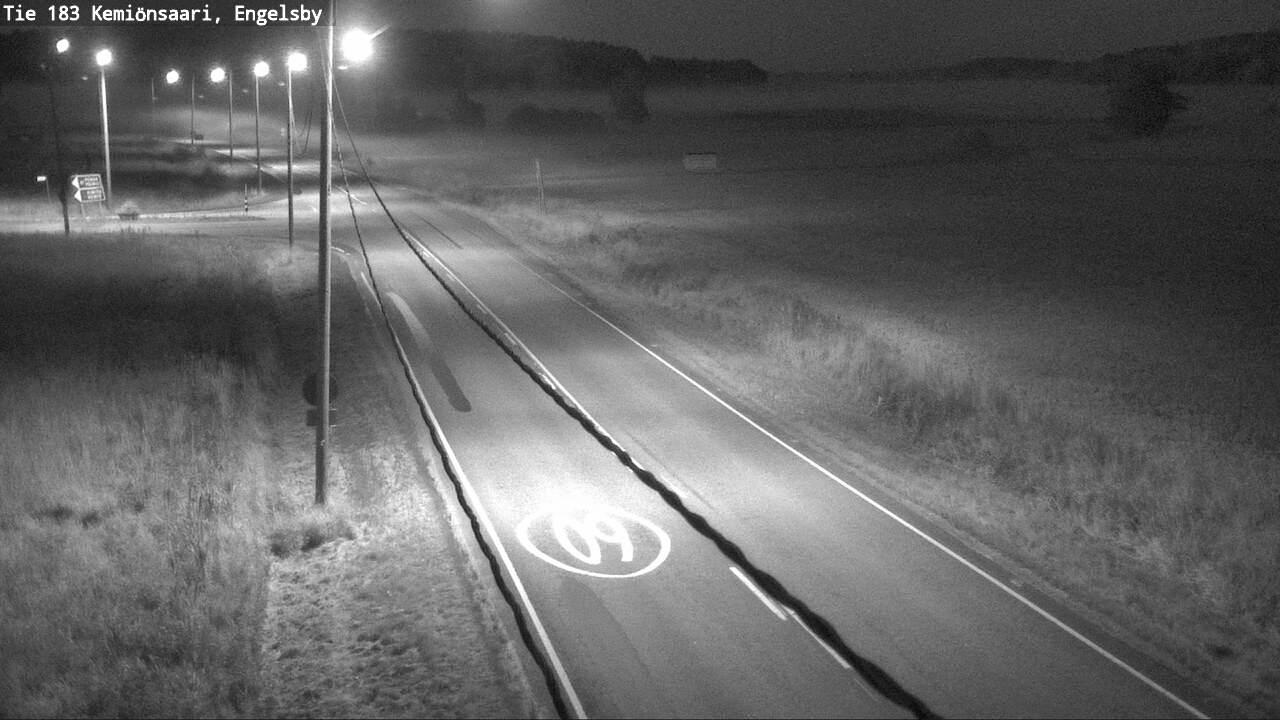 Weather Camera Image Road 183 Kemiönsaari, Engelsby, Kemiönsaari, Varsinais-Suomi