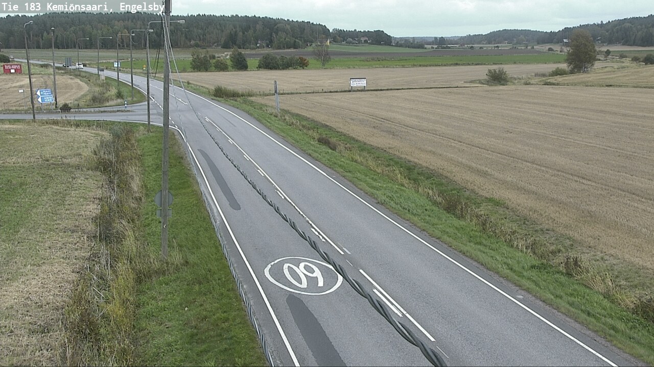 Weather Camera Image Road 183 Kemiönsaari, Engelsby, Kemiönsaari, Varsinais-Suomi
