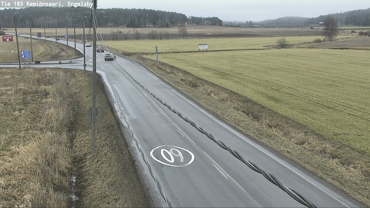 Weather Camera Image Road 183 Kemiönsaari, Engelsby, Kemiönsaari, Varsinais-Suomi