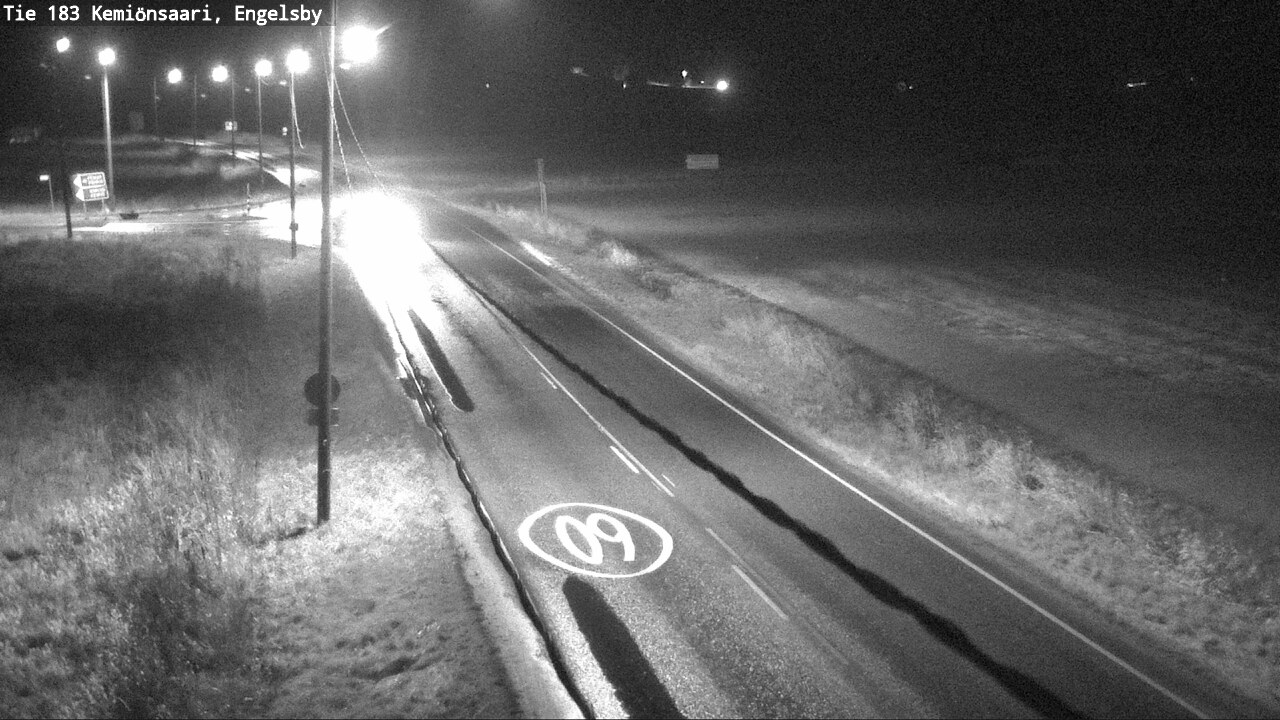 Weather Camera Image Väg 183 Kimito, Engelsby, Kemiönsaari, Varsinais-Suomi