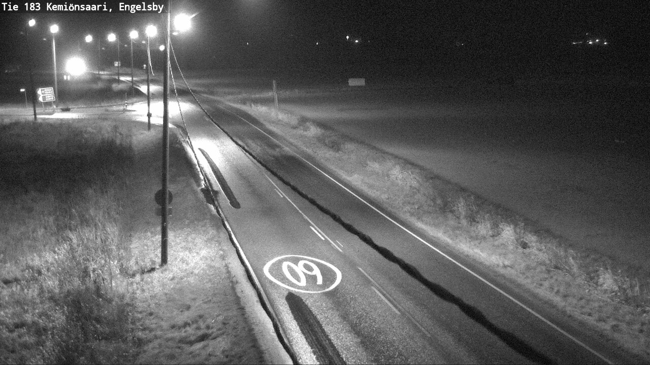 Weather Camera Image Väg 183 Kimito, Engelsby, Kemiönsaari, Varsinais-Suomi