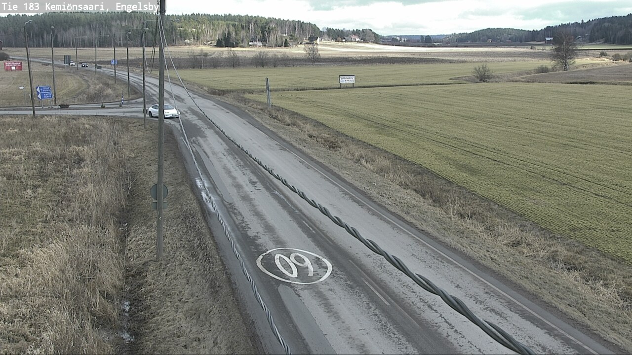 Weather Camera Image Road 183 Kemiönsaari, Engelsby, Kemiönsaari, Varsinais-Suomi