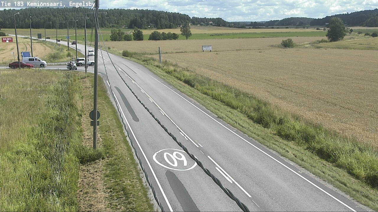 Weather Camera Image Road 183 Kemiönsaari, Engelsby, Kemiönsaari, Varsinais-Suomi