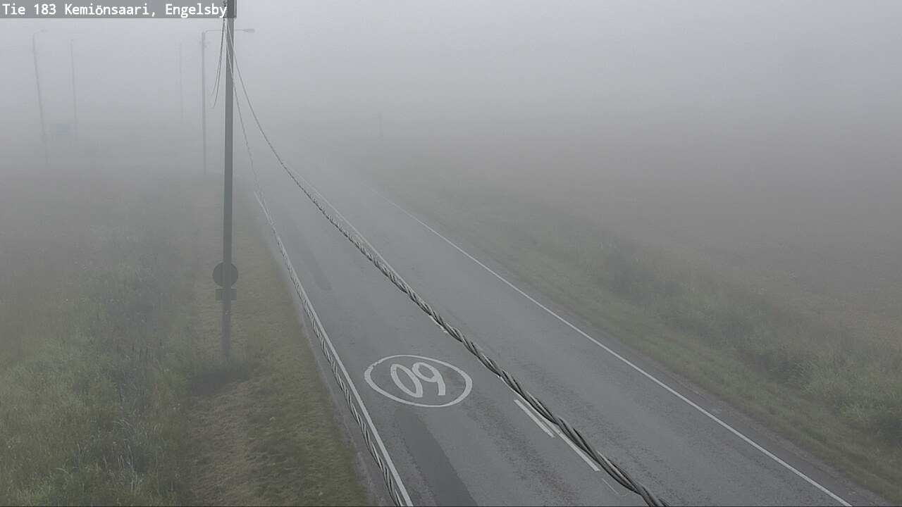 Weather Camera Image Road 183 Kemiönsaari, Engelsby, Kemiönsaari, Varsinais-Suomi