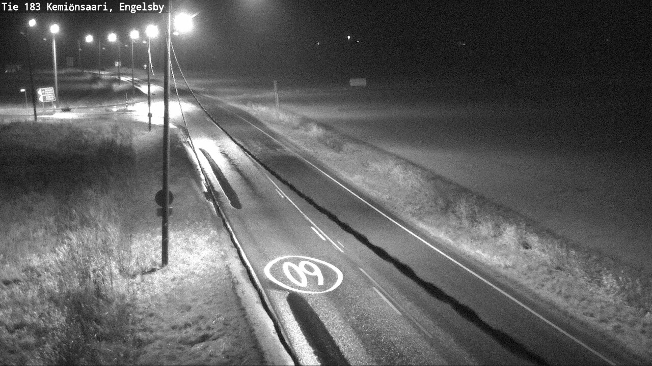 Weather Camera Image Väg 183 Kimito, Engelsby, Kemiönsaari, Varsinais-Suomi