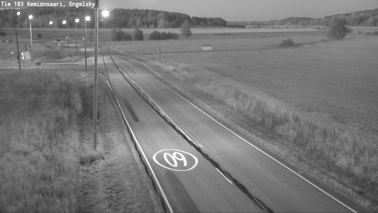 Weather Camera Image Road 183 Kemiönsaari, Engelsby, Kemiönsaari, Varsinais-Suomi