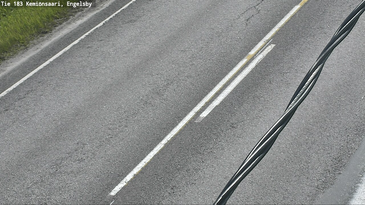 Weather Camera Image Väg 183 Kimito, Engelsby, Kemiönsaari, Varsinais-Suomi