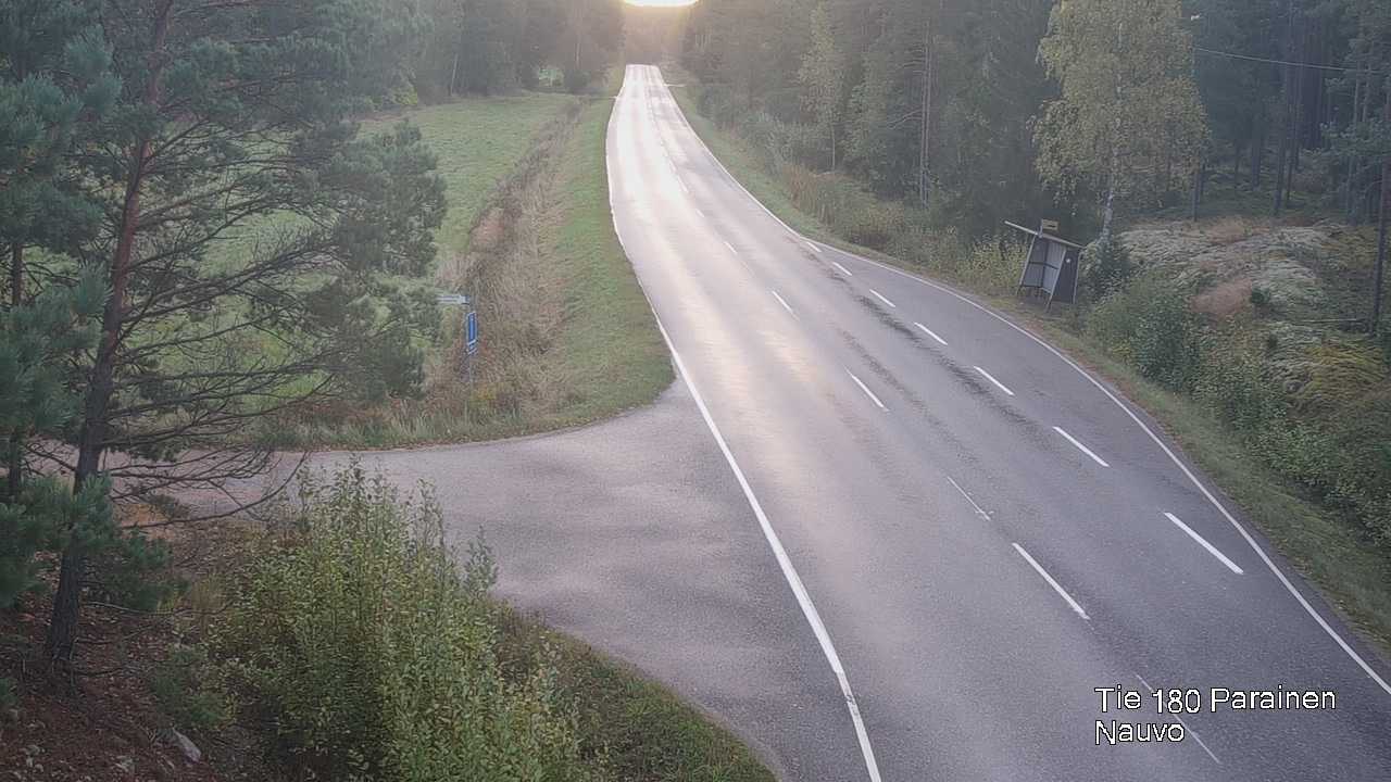 Weather Camera Image Road 180 Parainen, Nauvo, Galls, Parainen, Varsinais-Suomi