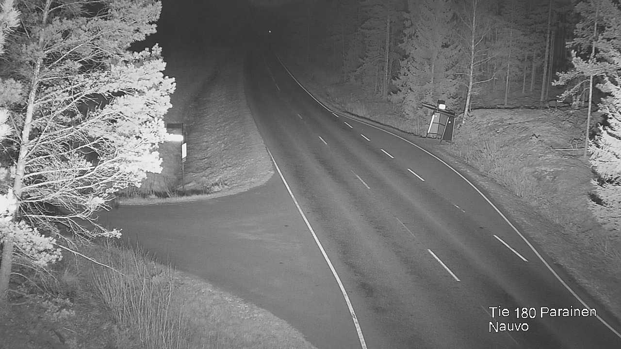 Weather Camera Image Väg 180 Pargas, Nagu, Galls, Parainen, Varsinais-Suomi