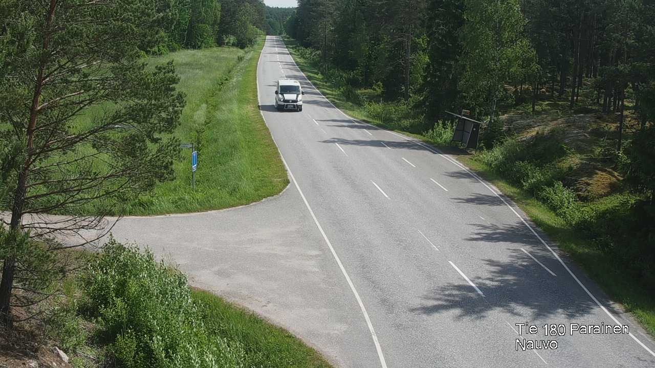 Weather Camera Image Road 180 Parainen, Nauvo, Galls, Parainen, Varsinais-Suomi