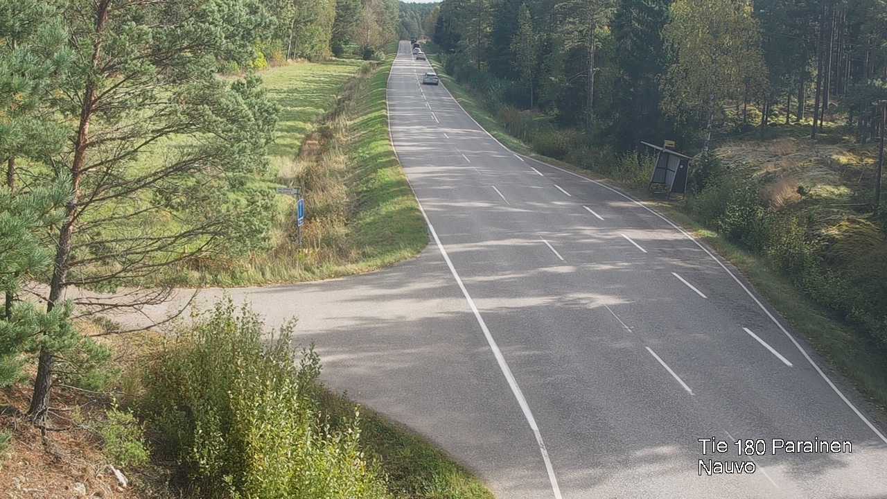 Weather Camera Image Road 180 Parainen, Nauvo, Galls, Parainen, Varsinais-Suomi
