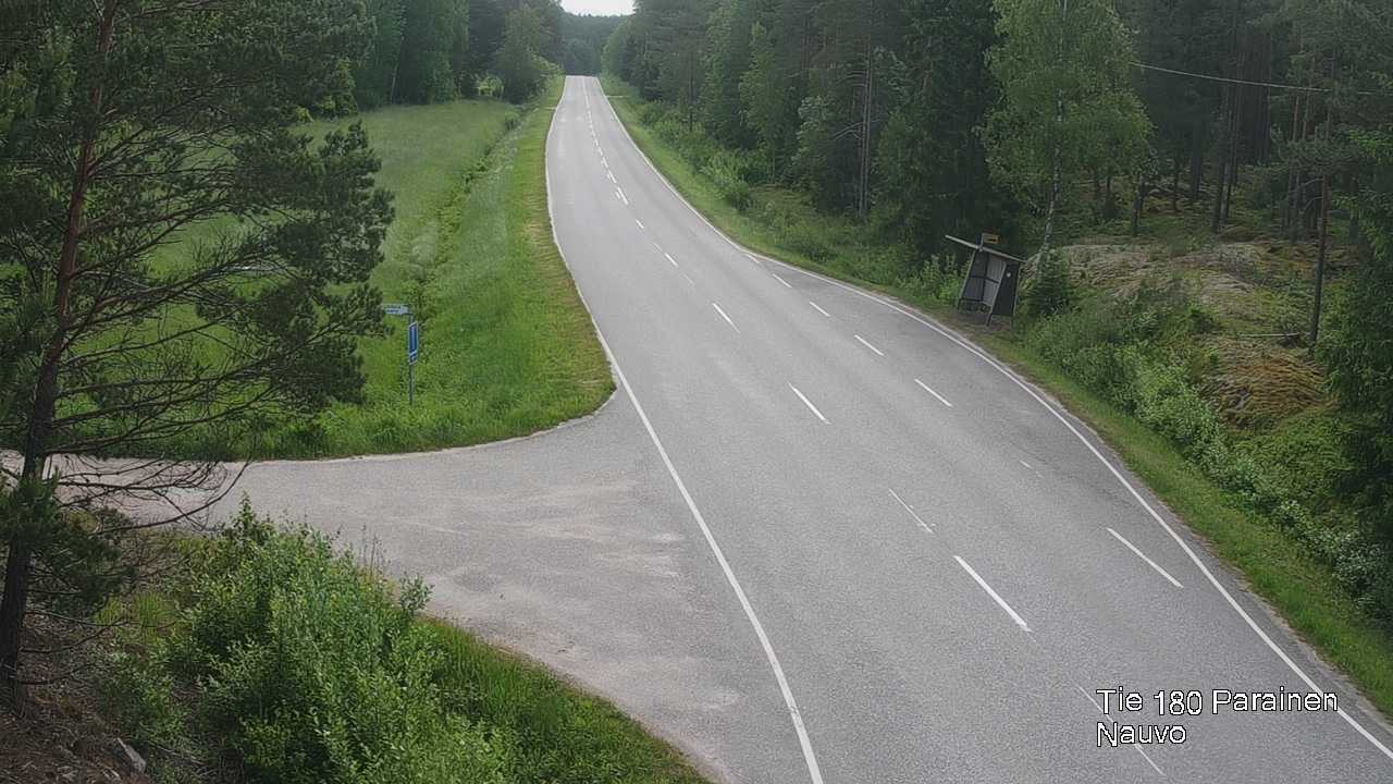Weather Camera Image Road 180 Parainen, Nauvo, Galls, Parainen, Varsinais-Suomi