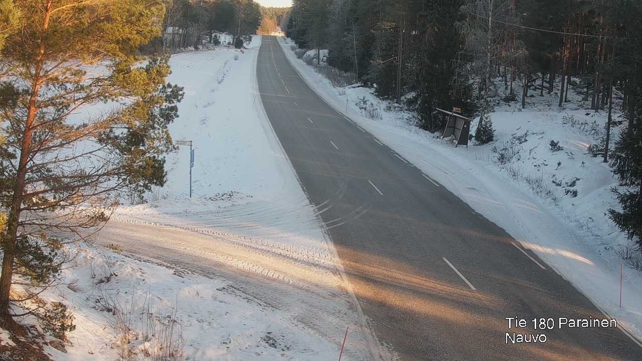 Weather Camera Image Road 180 Parainen, Nauvo, Galls, Parainen, Varsinais-Suomi