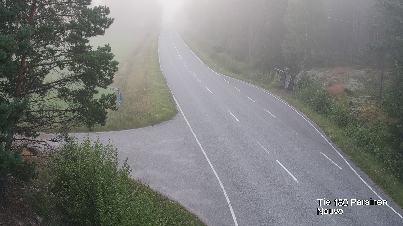 Weather Camera Image Road 180 Parainen, Nauvo, Galls, Parainen, Varsinais-Suomi