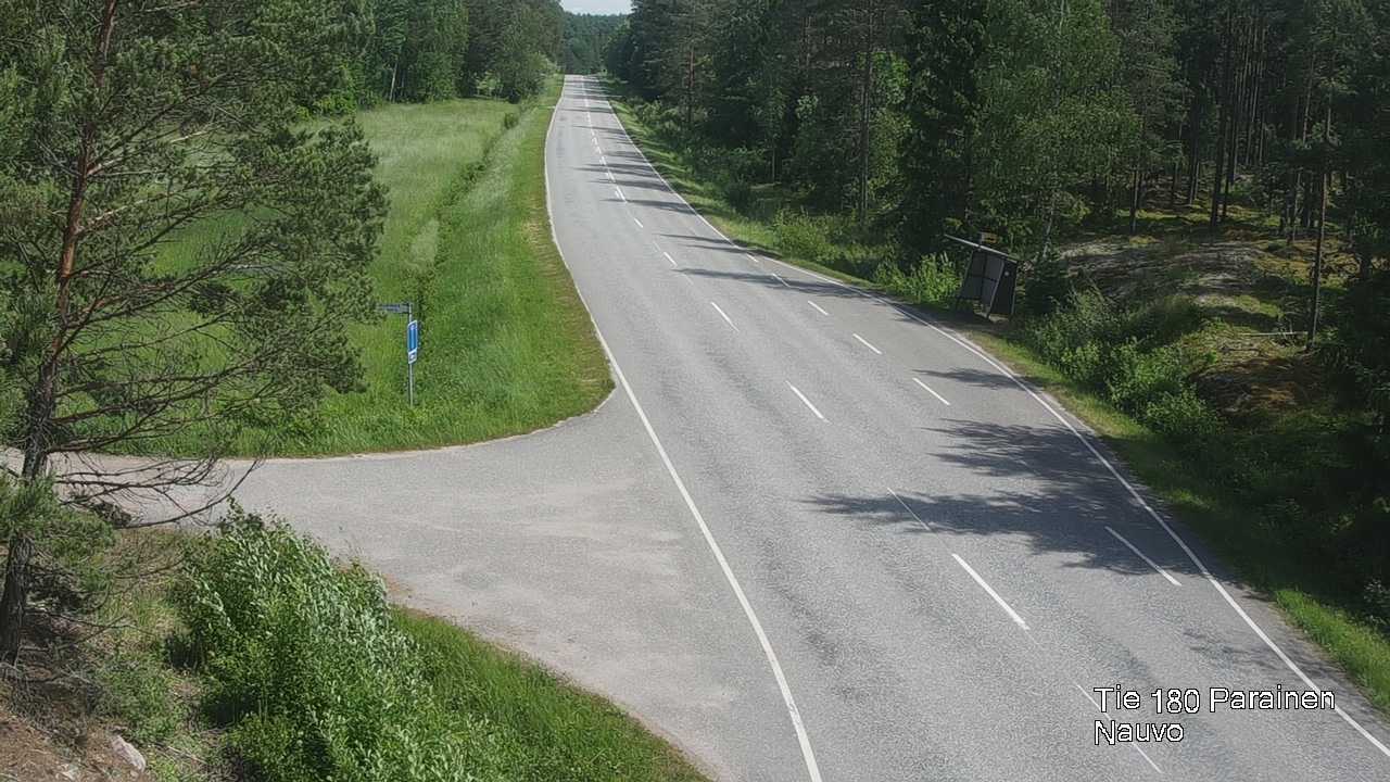 Weather Camera Image Road 180 Parainen, Nauvo, Galls, Parainen, Varsinais-Suomi