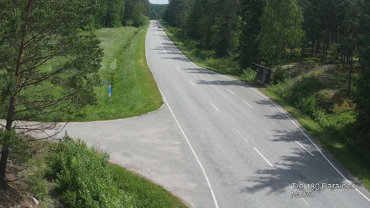 Weather Camera Image Road 180 Parainen, Nauvo, Galls, Parainen, Varsinais-Suomi
