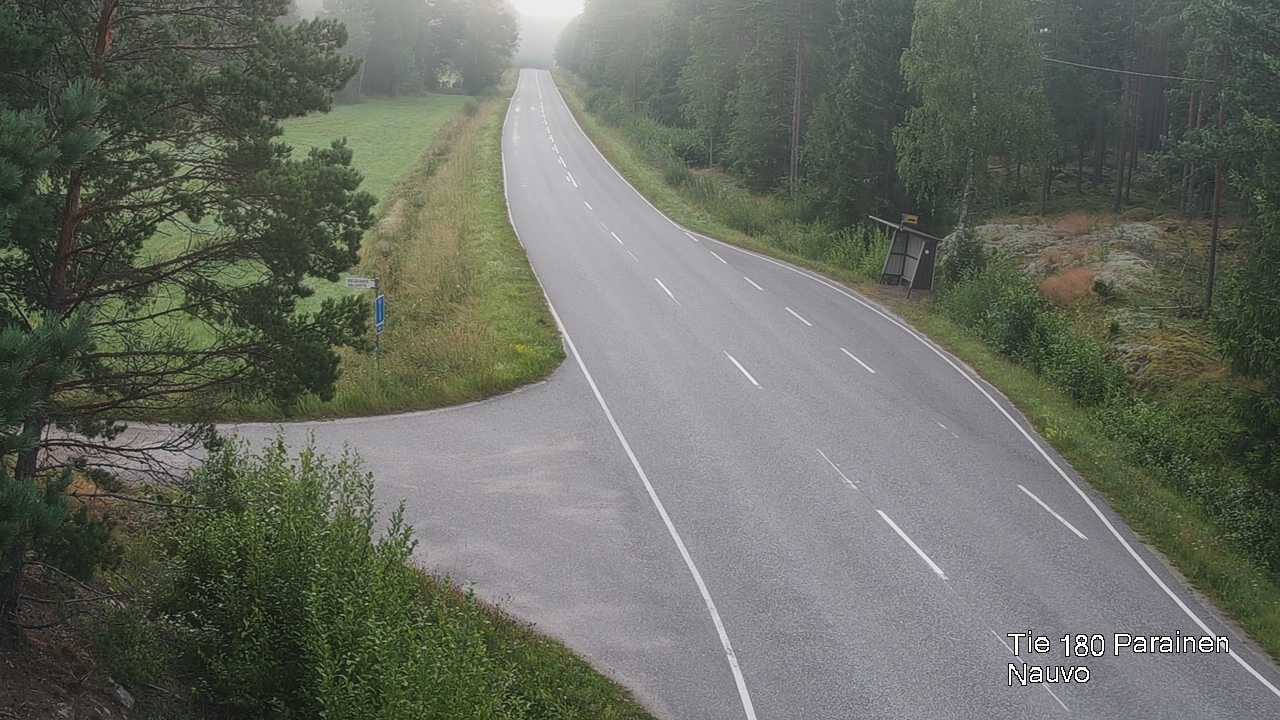 Weather Camera Image Road 180 Parainen, Nauvo, Galls, Parainen, Varsinais-Suomi