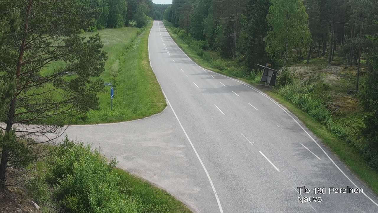 Weather Camera Image Road 180 Parainen, Nauvo, Galls, Parainen, Varsinais-Suomi