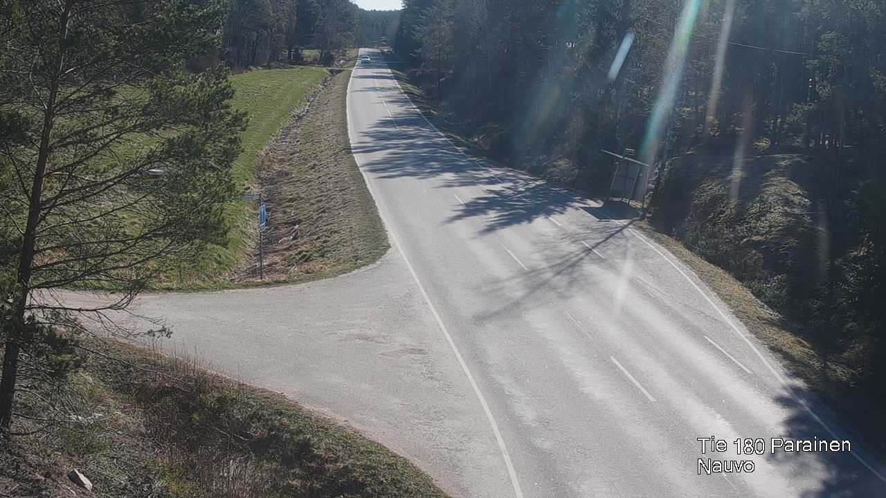 Weather Camera Image Road 180 Parainen, Nauvo, Galls, Parainen, Varsinais-Suomi