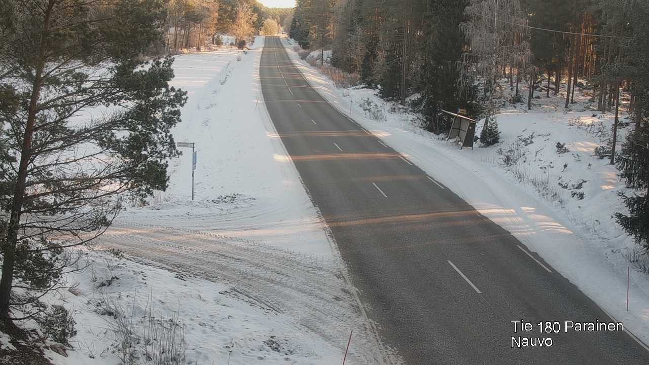 Weather Camera Image Road 180 Parainen, Nauvo, Galls, Parainen, Varsinais-Suomi