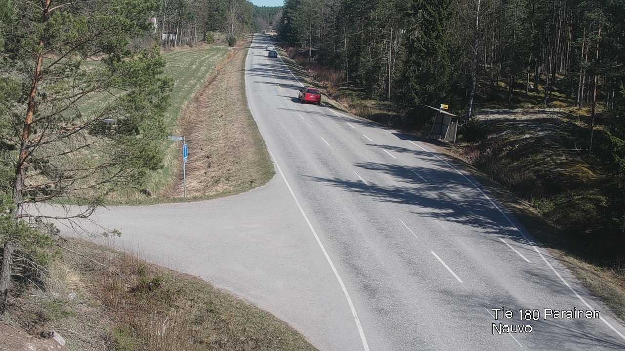 Weather Camera Image Road 180 Parainen, Nauvo, Galls, Parainen, Varsinais-Suomi
