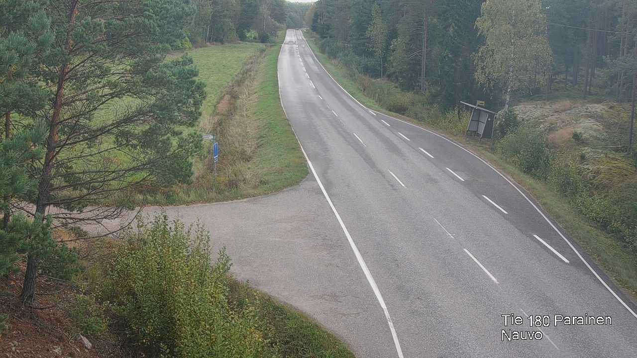 Weather Camera Image Road 180 Parainen, Nauvo, Galls, Parainen, Varsinais-Suomi