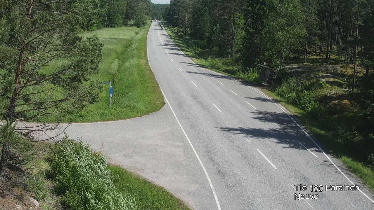 Weather Camera Image Road 180 Parainen, Nauvo, Galls, Parainen, Varsinais-Suomi