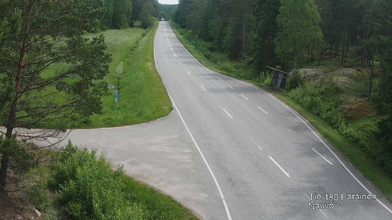 Weather Camera Image Road 180 Parainen, Nauvo, Galls, Parainen, Varsinais-Suomi