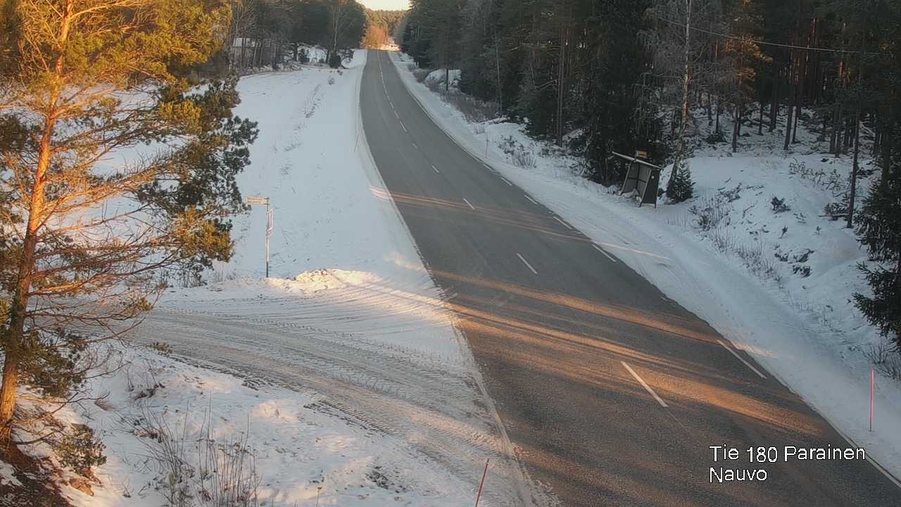 Weather Camera Image Road 180 Parainen, Nauvo, Galls, Parainen, Varsinais-Suomi