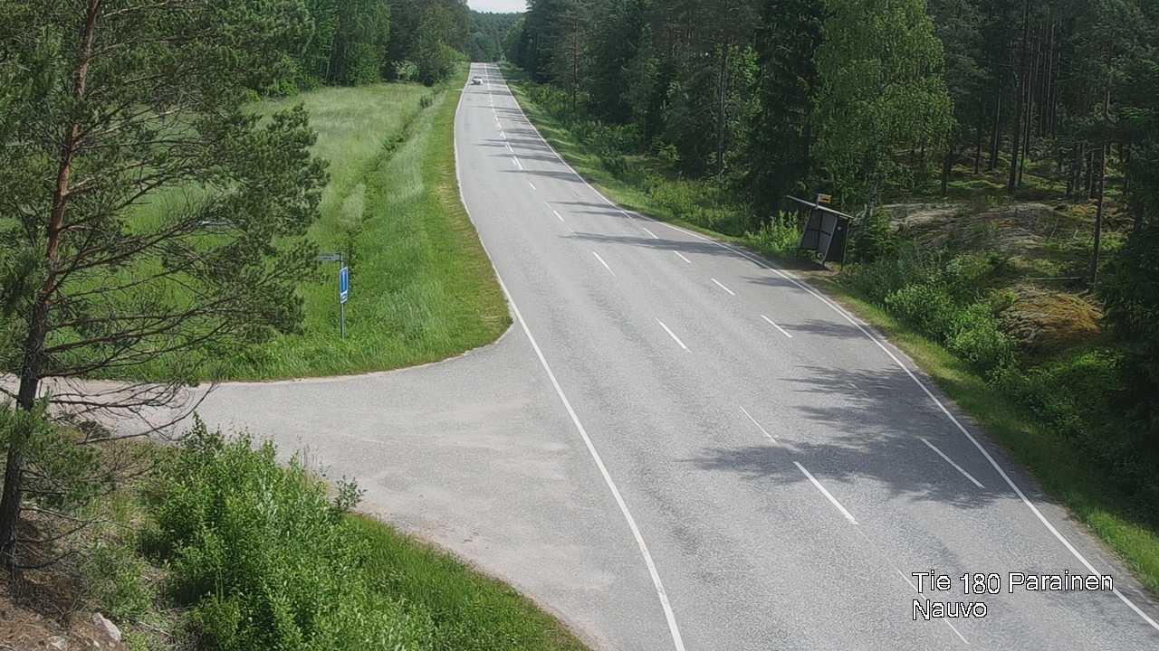 Weather Camera Image Road 180 Parainen, Nauvo, Galls, Parainen, Varsinais-Suomi