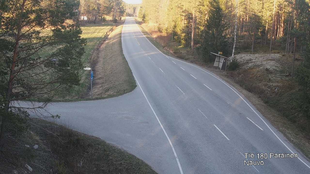 Weather Camera Image Road 180 Parainen, Nauvo, Galls, Parainen, Varsinais-Suomi