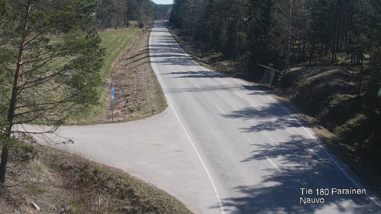 Weather Camera Image Road 180 Parainen, Nauvo, Galls, Parainen, Varsinais-Suomi