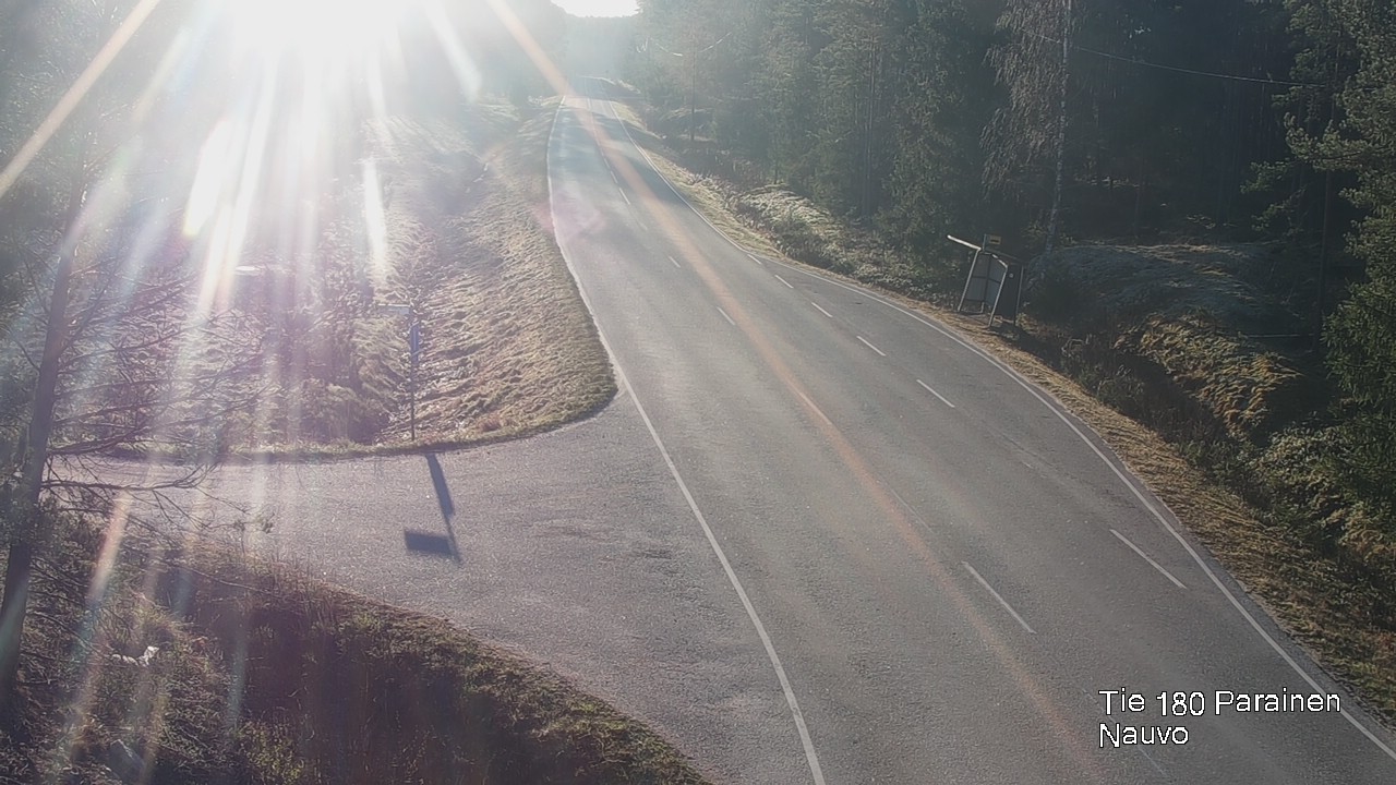 Weather Camera Image Road 180 Parainen, Nauvo, Galls, Parainen, Varsinais-Suomi