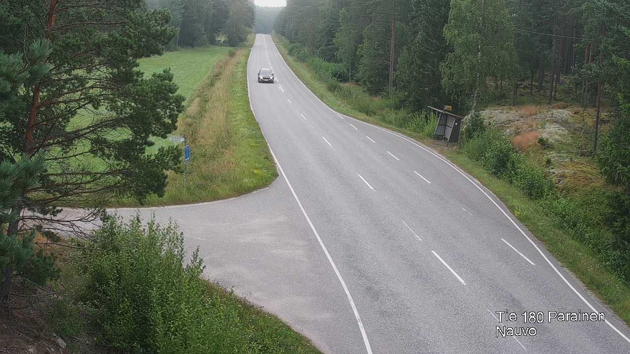 Weather Camera Image Road 180 Parainen, Nauvo, Galls, Parainen, Varsinais-Suomi