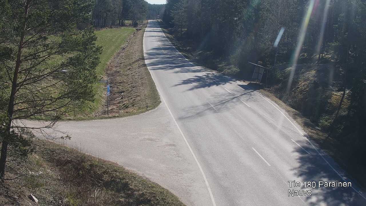 Weather Camera Image Road 180 Parainen, Nauvo, Galls, Parainen, Varsinais-Suomi