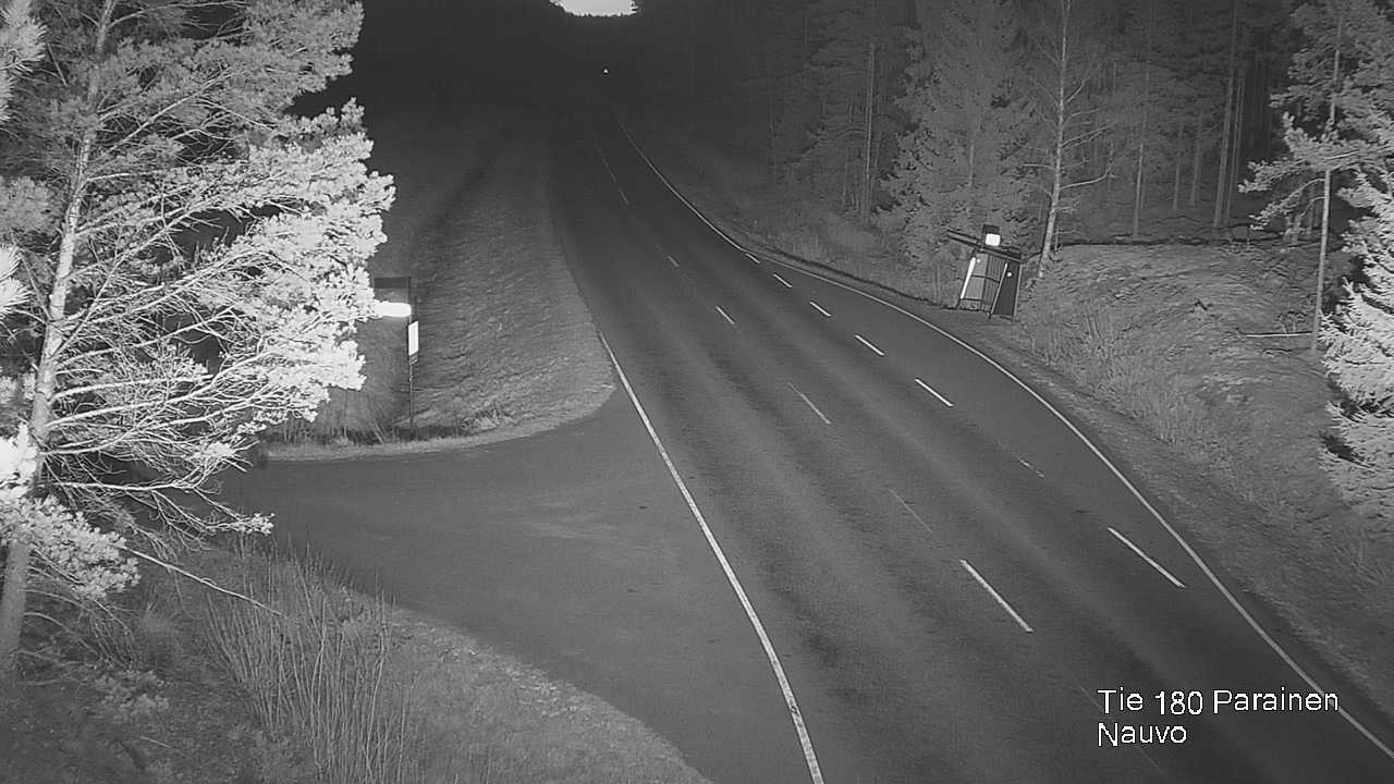 Weather Camera Image Väg 180 Pargas, Nagu, Galls, Parainen, Varsinais-Suomi