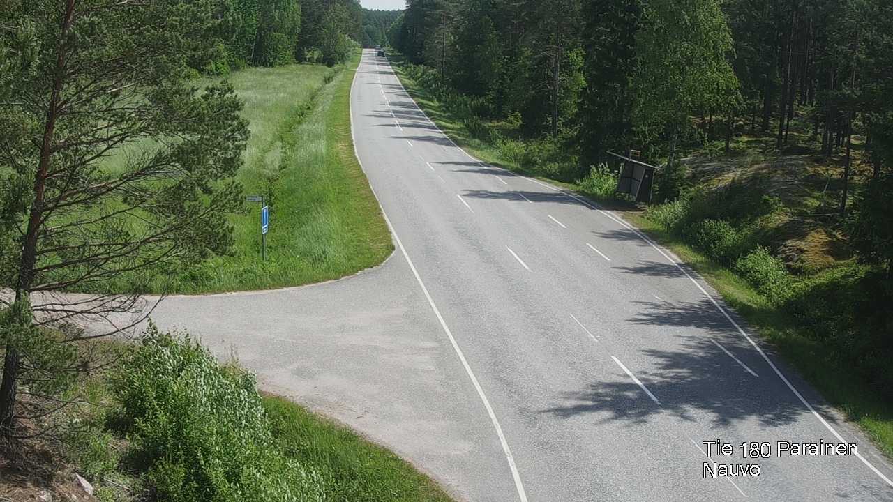 Weather Camera Image Road 180 Parainen, Nauvo, Galls, Parainen, Varsinais-Suomi