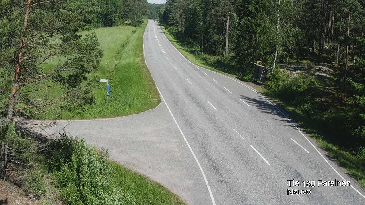 Weather Camera Image Road 180 Parainen, Nauvo, Galls, Parainen, Varsinais-Suomi