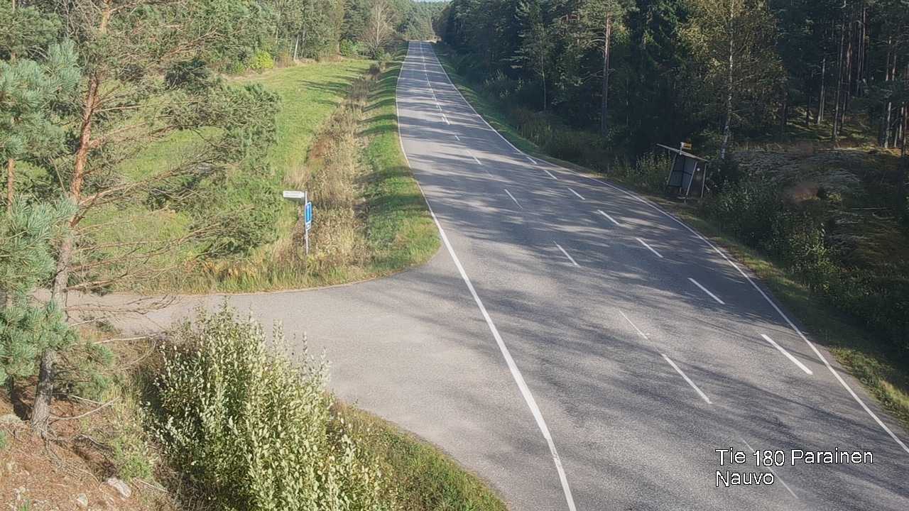 Weather Camera Image Road 180 Parainen, Nauvo, Galls, Parainen, Varsinais-Suomi