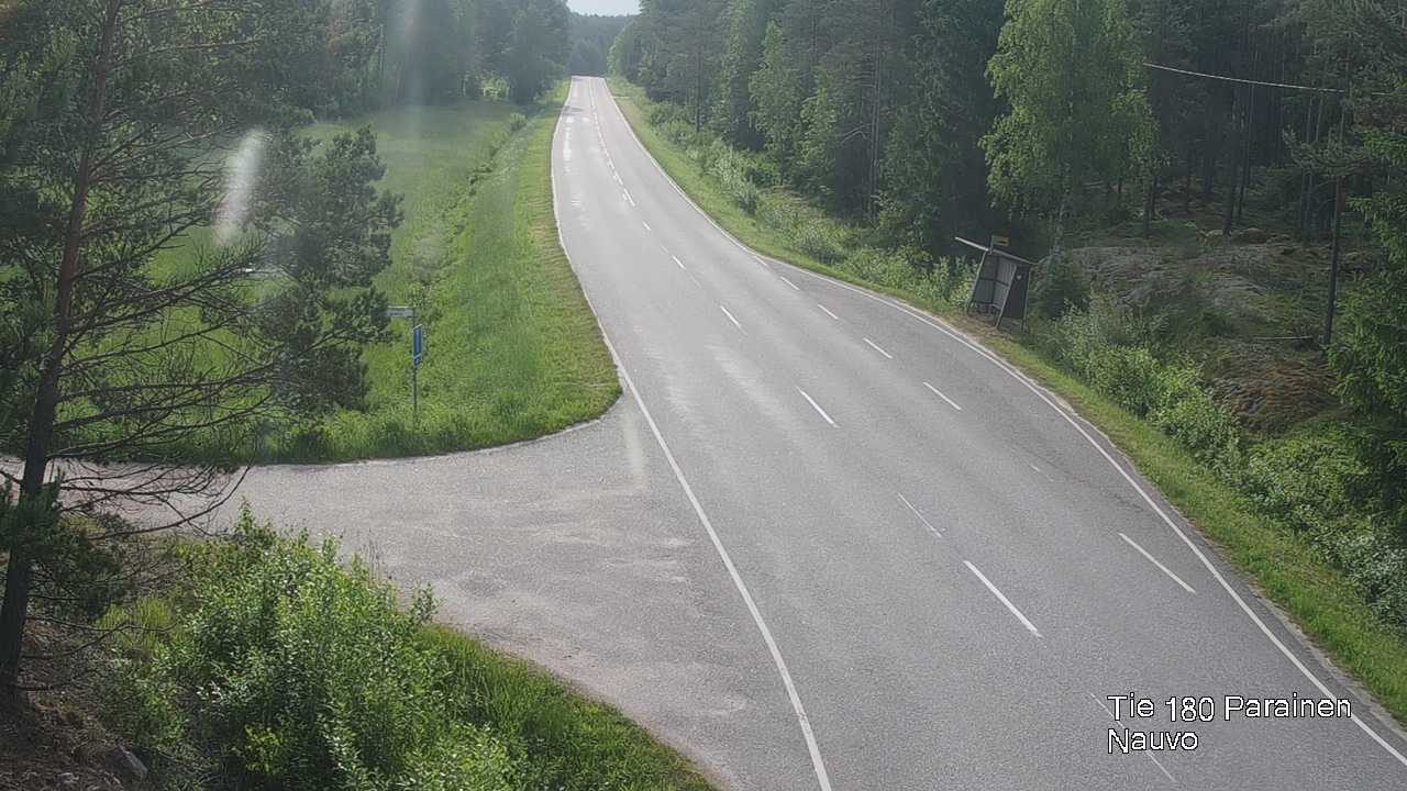 Weather Camera Image Road 180 Parainen, Nauvo, Galls, Parainen, Varsinais-Suomi