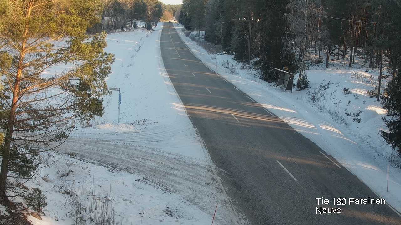 Weather Camera Image Road 180 Parainen, Nauvo, Galls, Parainen, Varsinais-Suomi