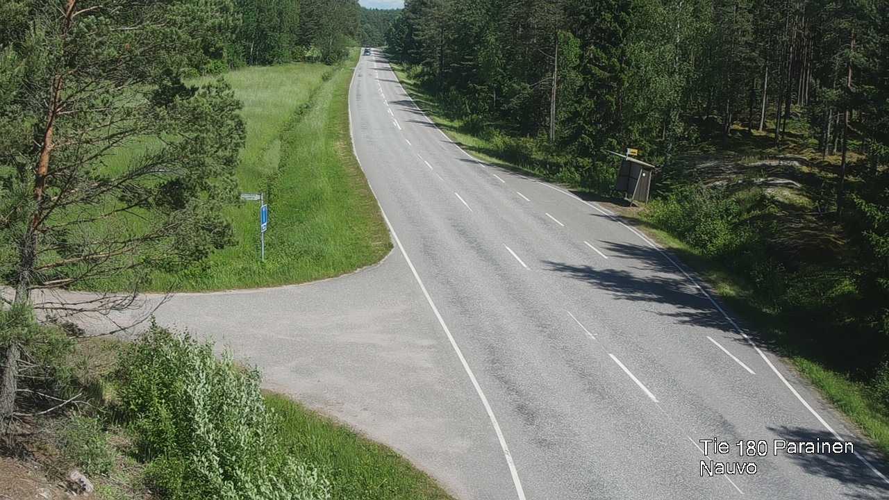 Weather Camera Image Road 180 Parainen, Nauvo, Galls, Parainen, Varsinais-Suomi