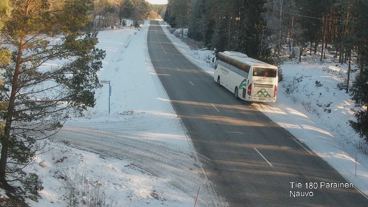 Weather Camera Image Road 180 Parainen, Nauvo, Galls, Parainen, Varsinais-Suomi