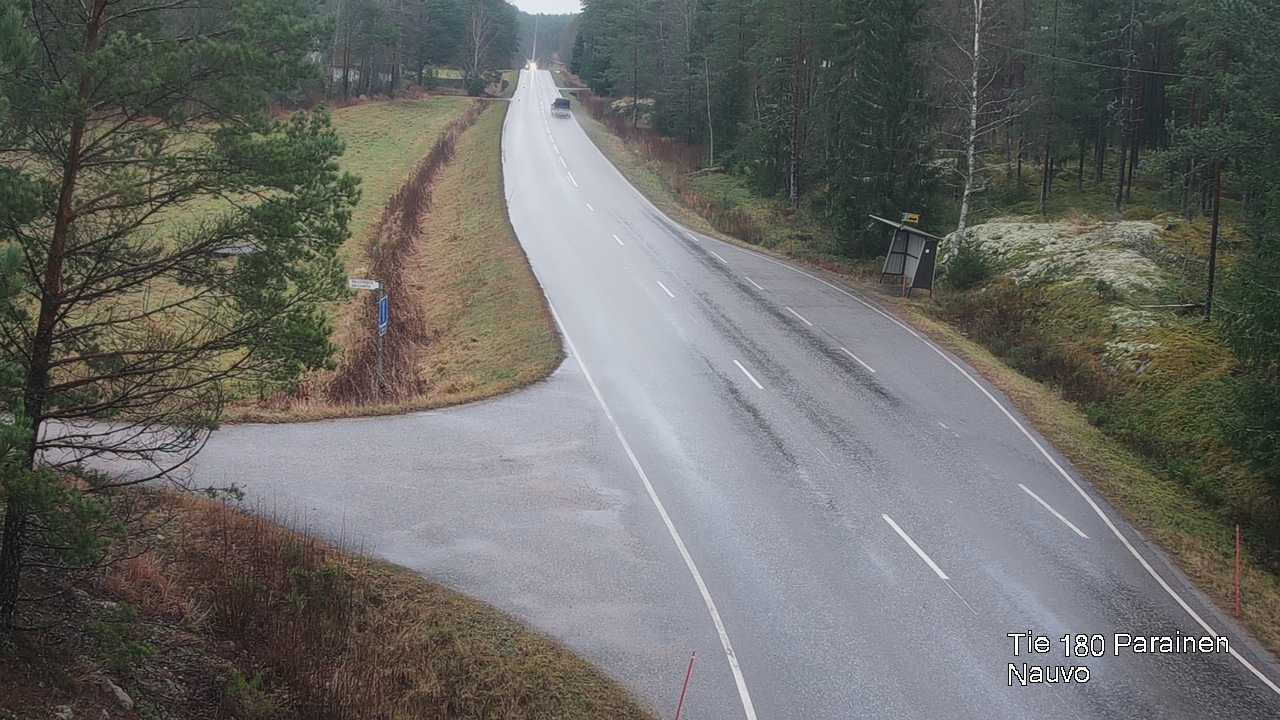 Weather Camera Image Väg 180 Pargas, Nagu, Galls, Parainen, Varsinais-Suomi