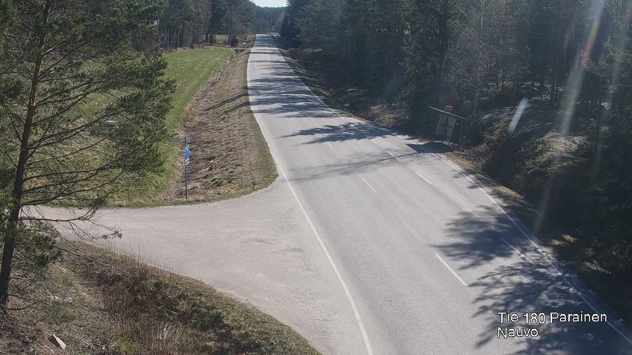 Weather Camera Image Road 180 Parainen, Nauvo, Galls, Parainen, Varsinais-Suomi