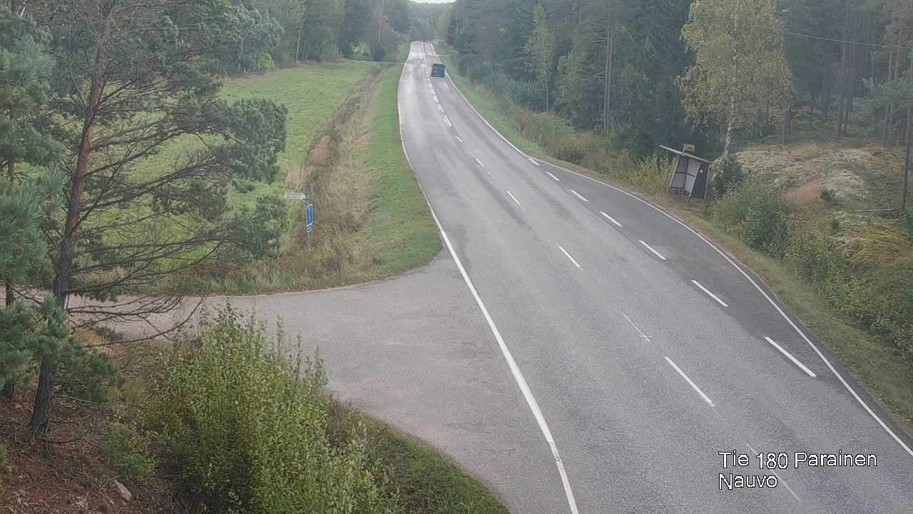 Weather Camera Image Road 180 Parainen, Nauvo, Galls, Parainen, Varsinais-Suomi