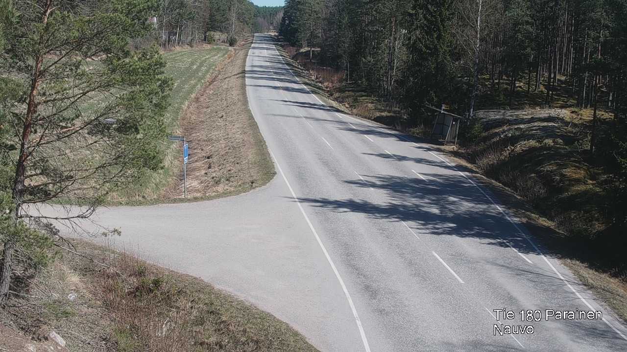Weather Camera Image Road 180 Parainen, Nauvo, Galls, Parainen, Varsinais-Suomi