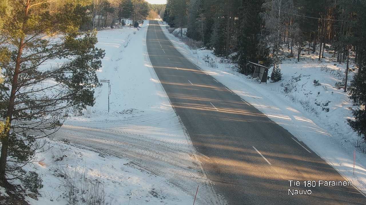 Weather Camera Image Road 180 Parainen, Nauvo, Galls, Parainen, Varsinais-Suomi