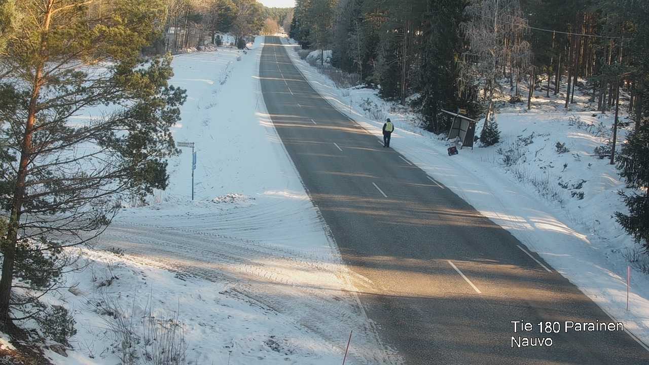Weather Camera Image Road 180 Parainen, Nauvo, Galls, Parainen, Varsinais-Suomi