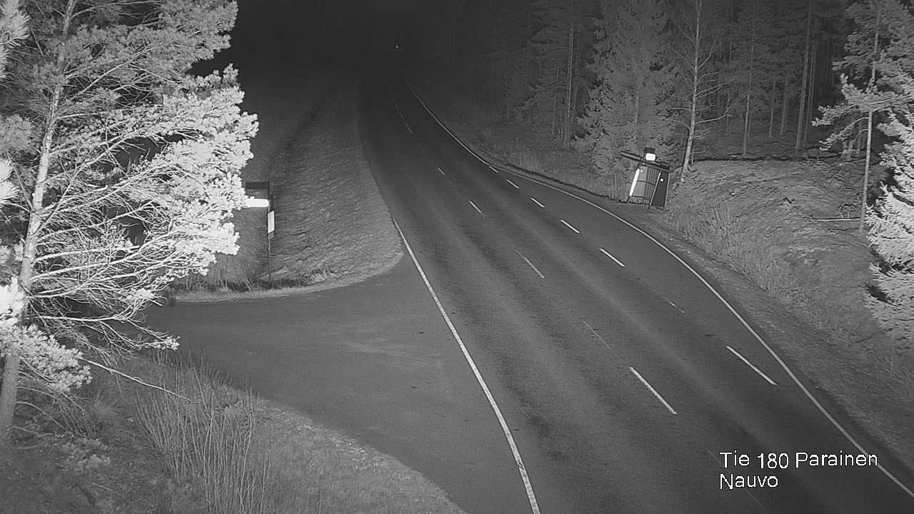 Weather Camera Image Road 180 Parainen, Nauvo, Galls, Parainen, Varsinais-Suomi